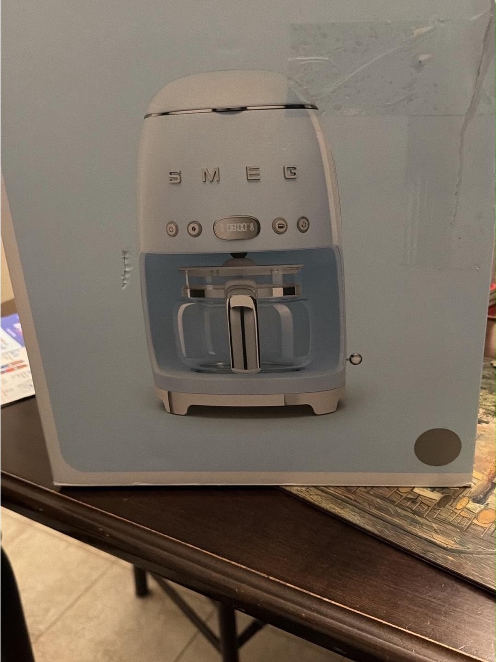 SMEG Retro-Style Drip Coffee Maker – Stainless Steel